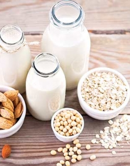 مزایای جایگزین های شیر گیاهی